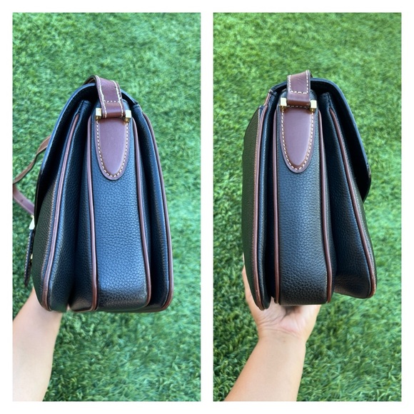 BALLY Vintage Leather Shoulder Bag EUC - Picture 5 of 17